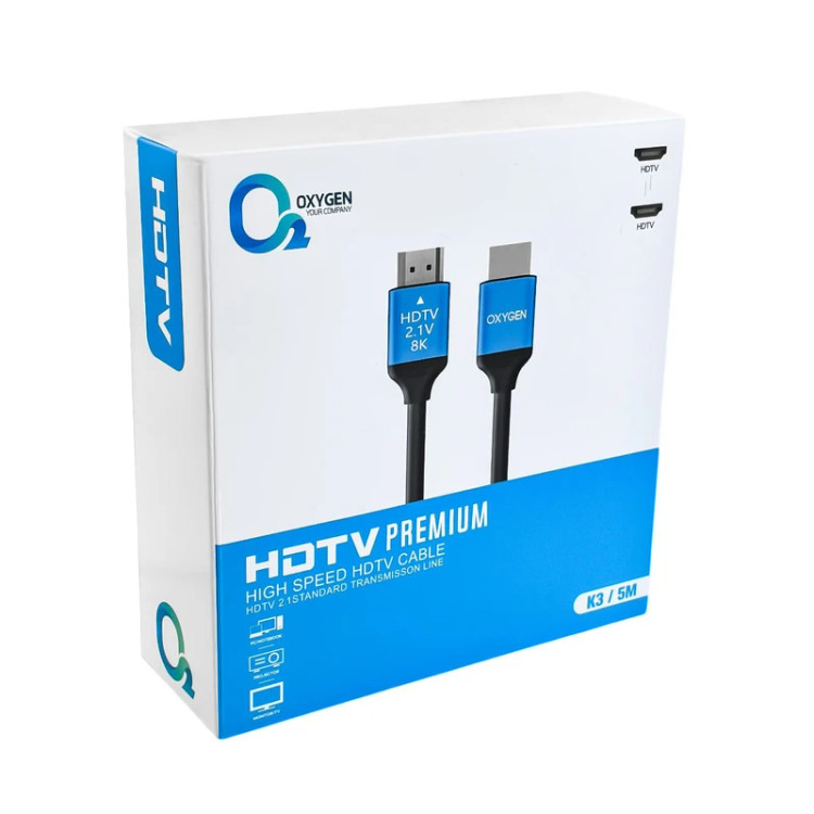 کابل HDMI اکسیژن مدل K-۳ طول ۵ متر