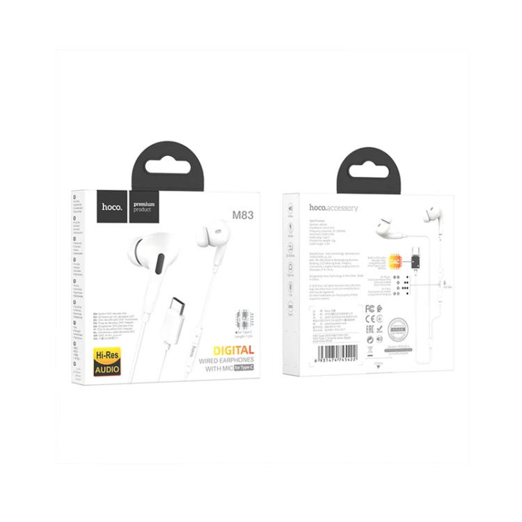 هندزفری سیمی مدل M83 TYPE-C