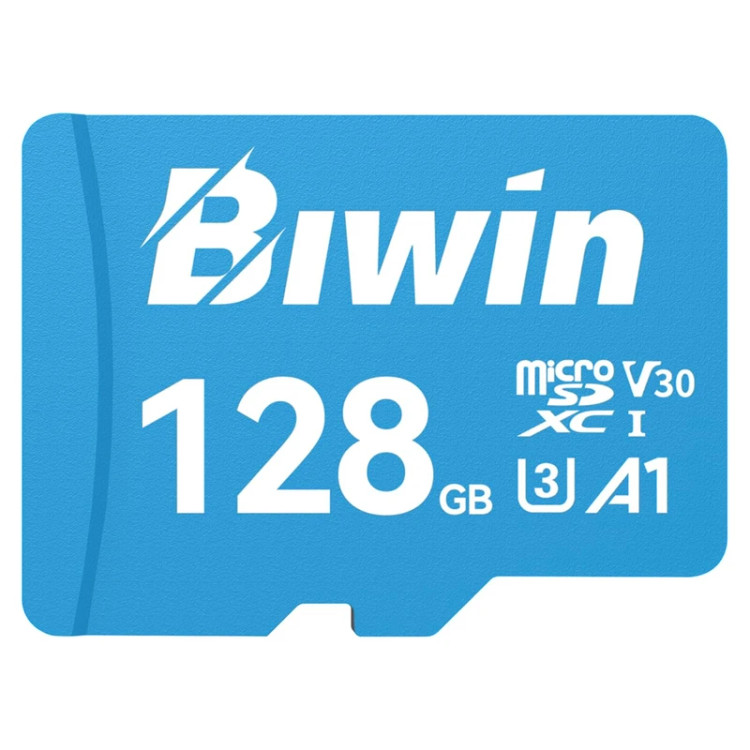 کارت حافظه microSDXC بیوین مدل MS100 کلاس 10 استاندارد UHS-I U3 V30 A1 سرعت 100MBps ظرفیت 128 گیگابایت
