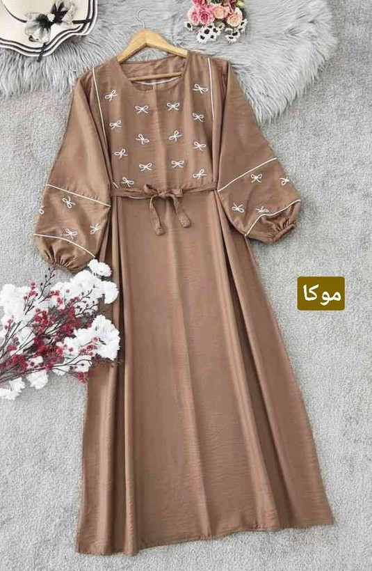 پیراهن بلند پاپیونی