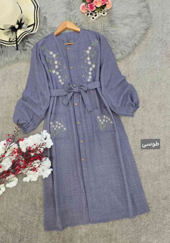 مانتو گلدوزی