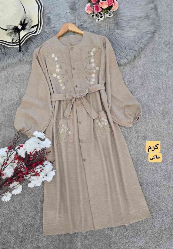 مانتو گلدوزی
