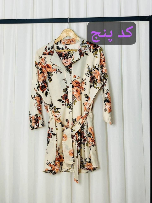 شومیز گل دار