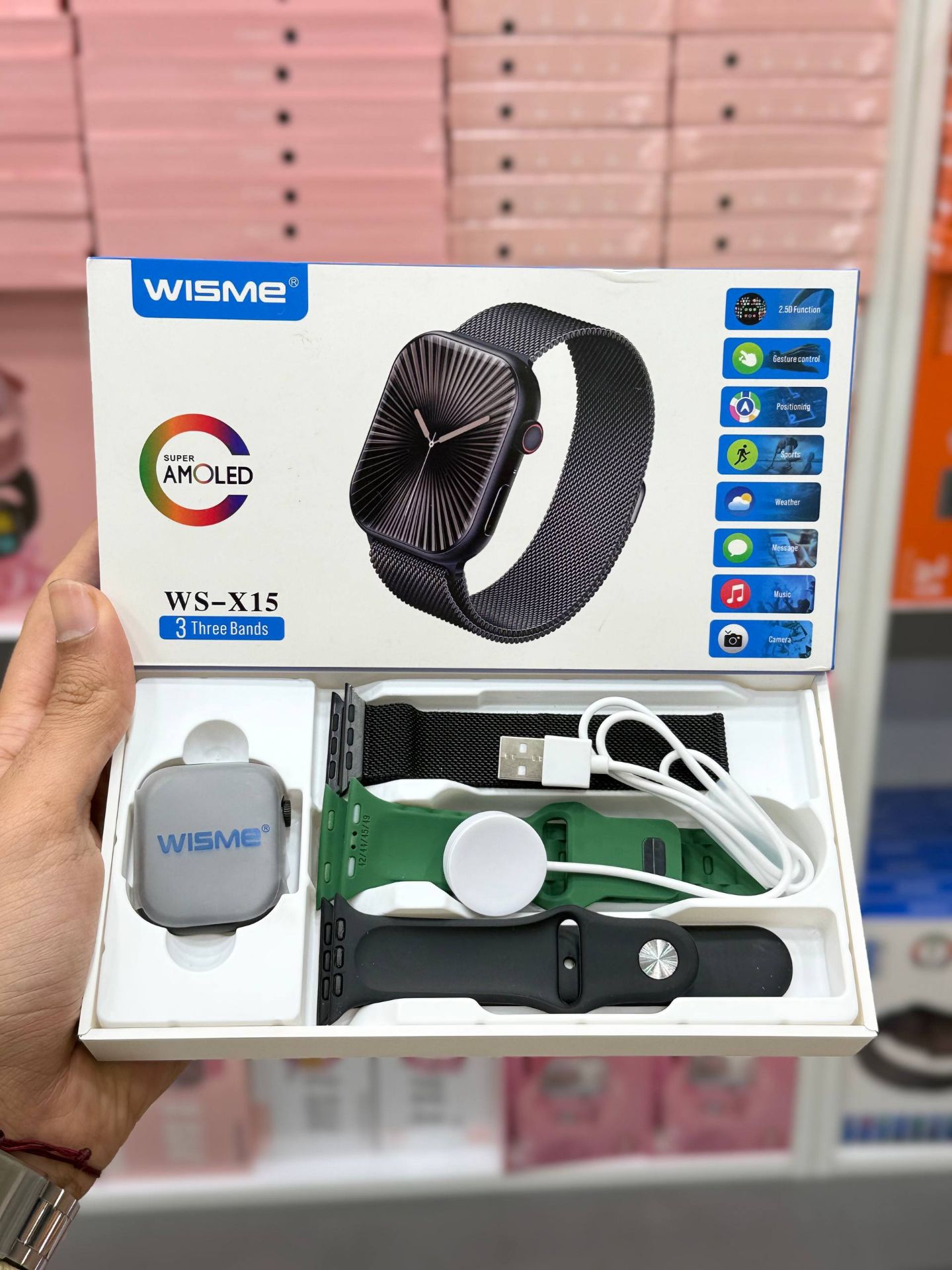 ساعت هوشمند Wisme مدل Ws-X15
