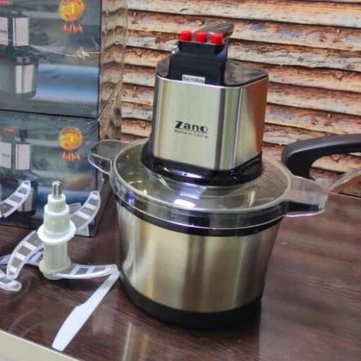 خردکن کاسه استیل 6لیتری زانو