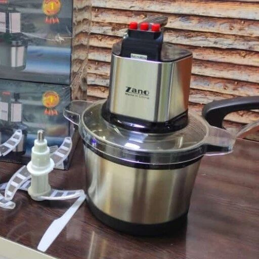 خردکن کاسه استیل 6لیتری زانو