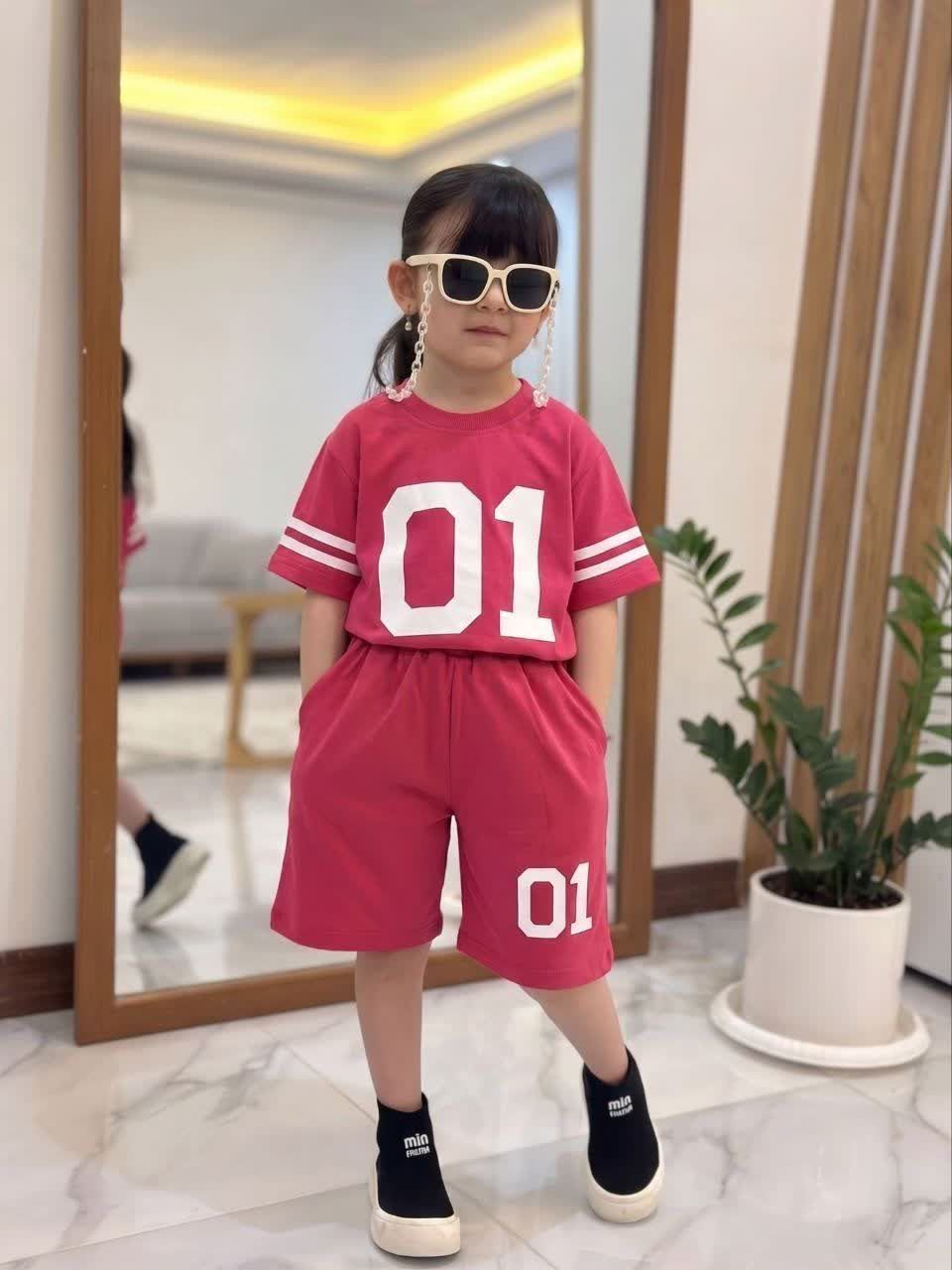 ست تیشرت و شلوارک بچگانه