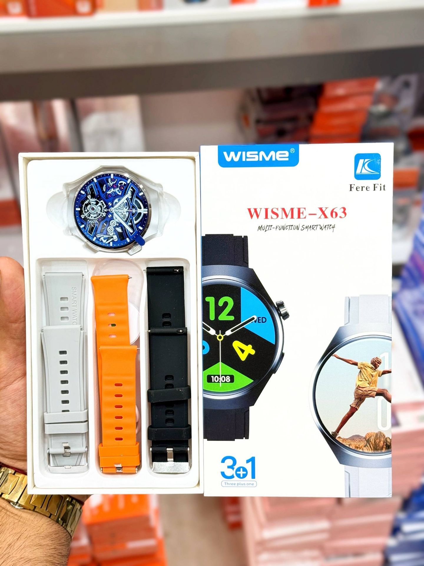 ساعت هوشمند مدل Wisme-X63