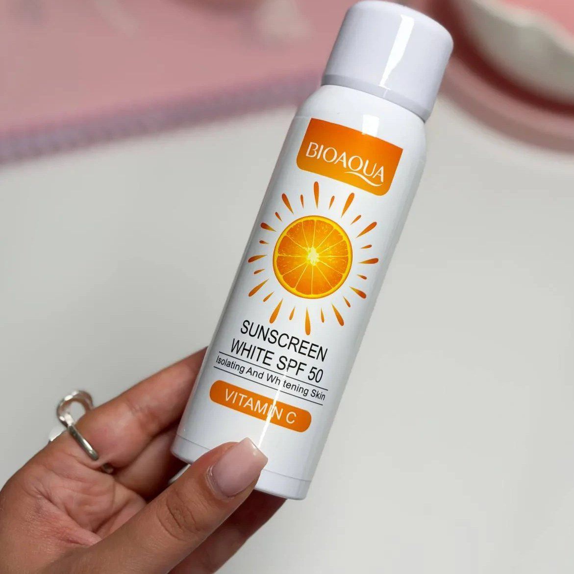اسپری ضد آفتاب ویتامین C SPF 50
