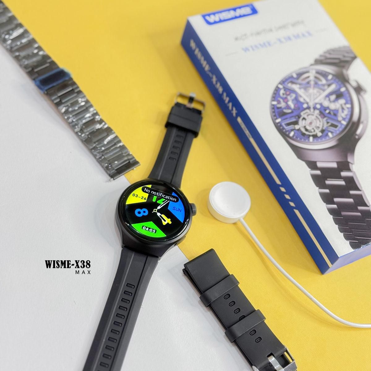 ساعت هوشمند wisme-x38max سه بند