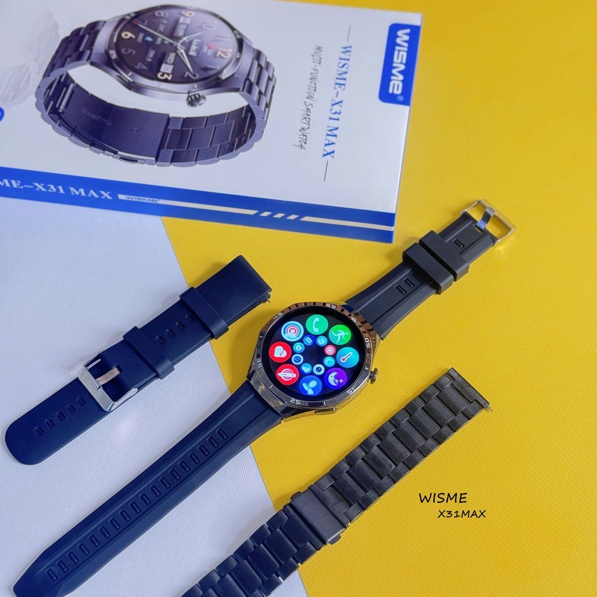 ساعت هوشمند wisme-x31max سه بند