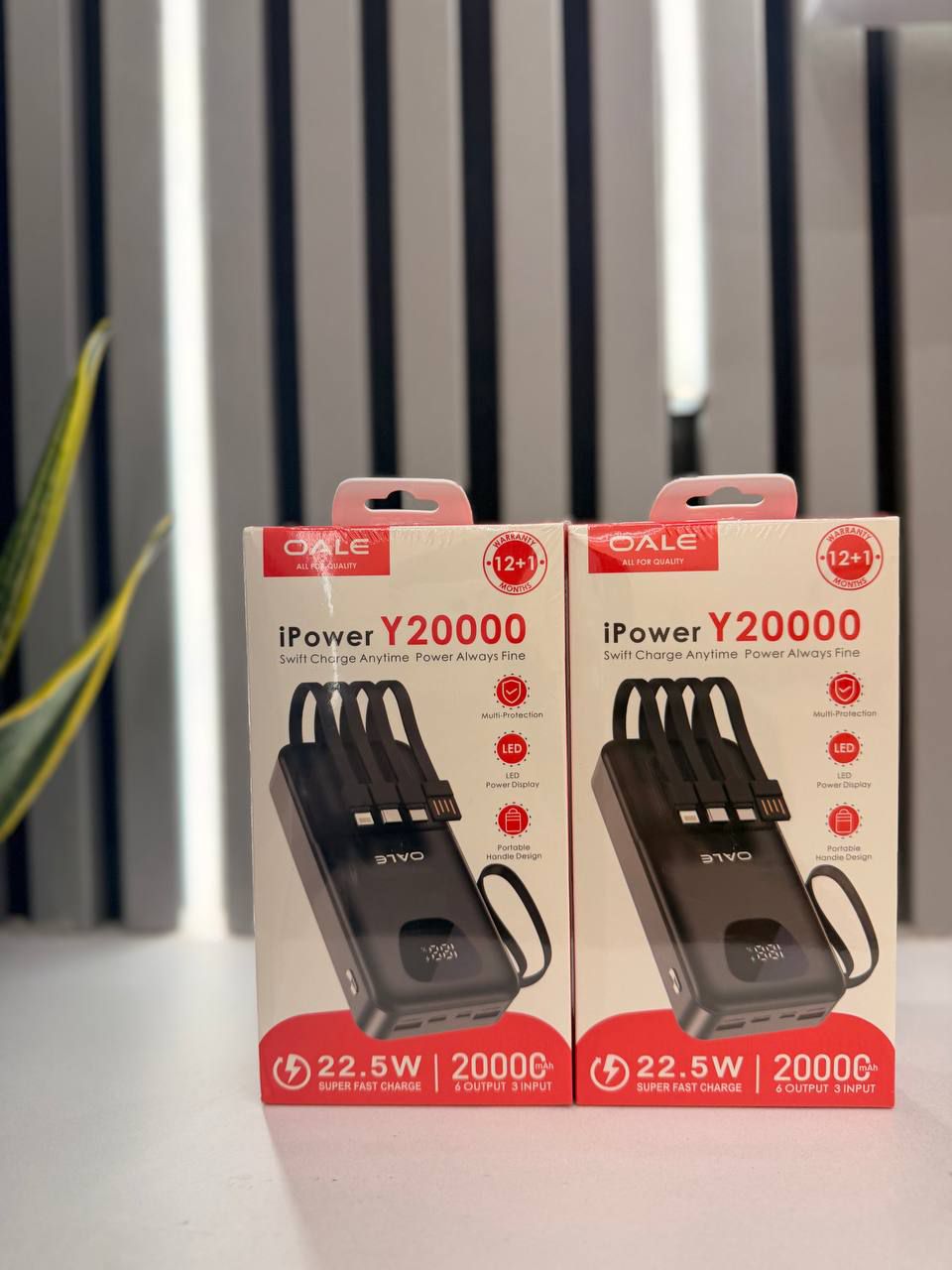 پاوربانک Oale مدل Y20000فست شارژ