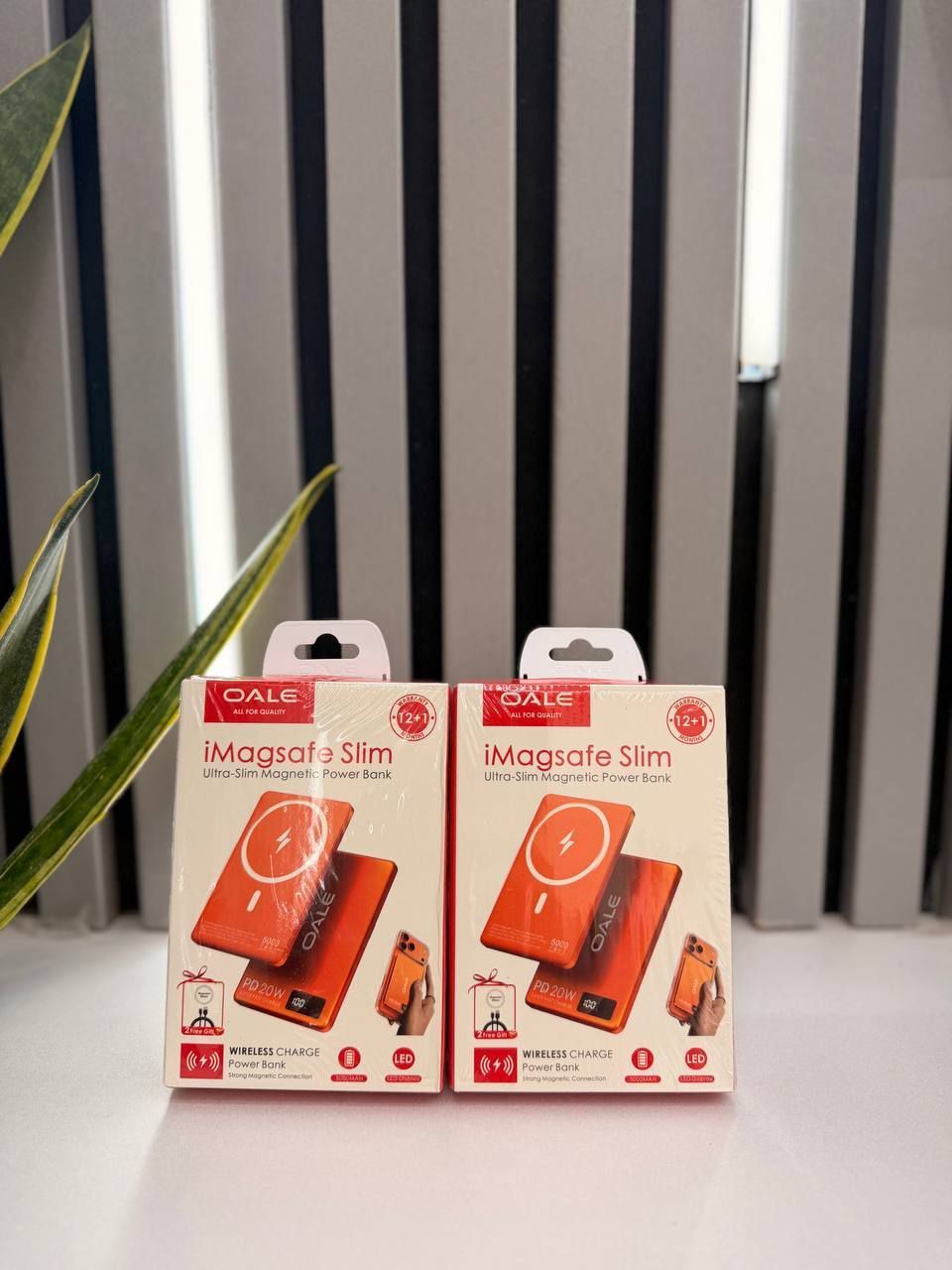 پاوربانک Oale مدل iMagSafe Slimفست شارژ