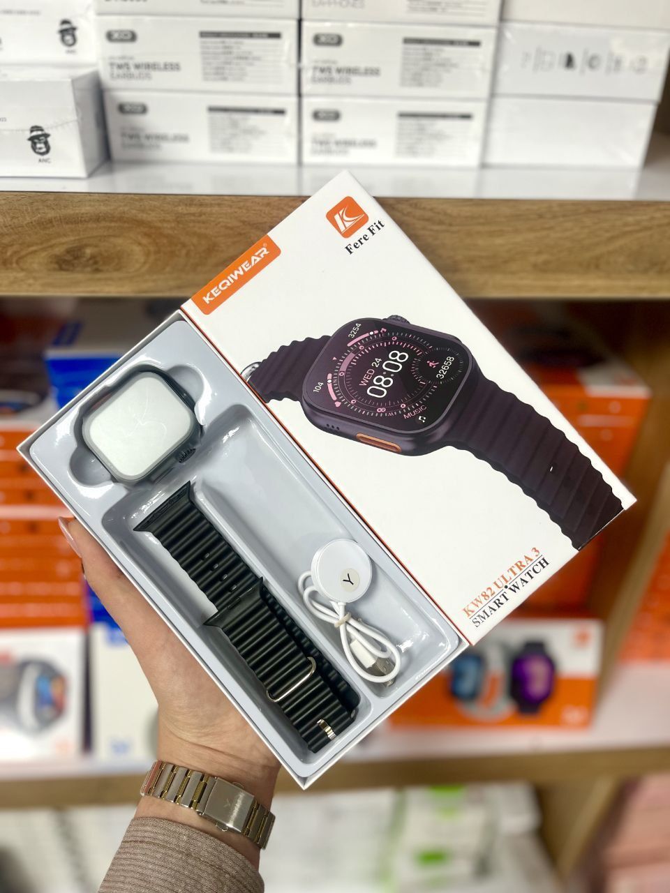 ساعت هوشمند مدل Kw82 Ultra3