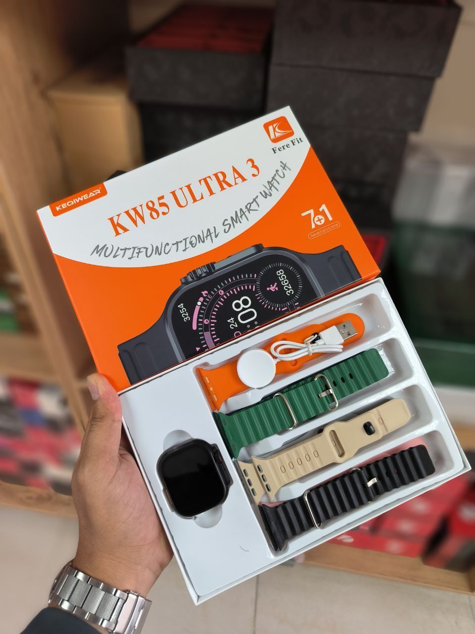 ساعت هوشمند KEQIWEAR KW85 Ultra3